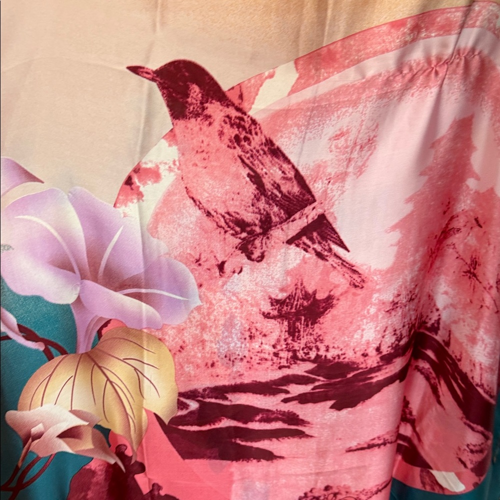 NWT - HOST PICK!!!! Vacation Cover Out or Elegant Tunic - Floral Orange Top - Picture 9 of 13